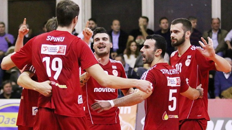 Βόλεϊ: Στον τελικό του Λιγκ Καπ ο Ολυμπιακός