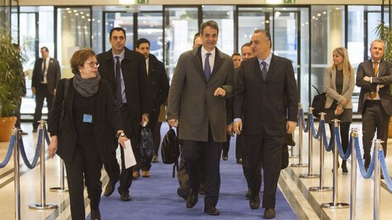 Ικανοποίηση στη ΝΔ από το ταξίδι του Κ. Μητσοτάκη στις Βρυξέλλες