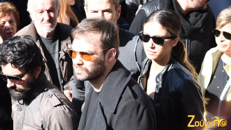 Ο Γιώργος Σαμπάνης με την Άννα Πρέλεβιτς