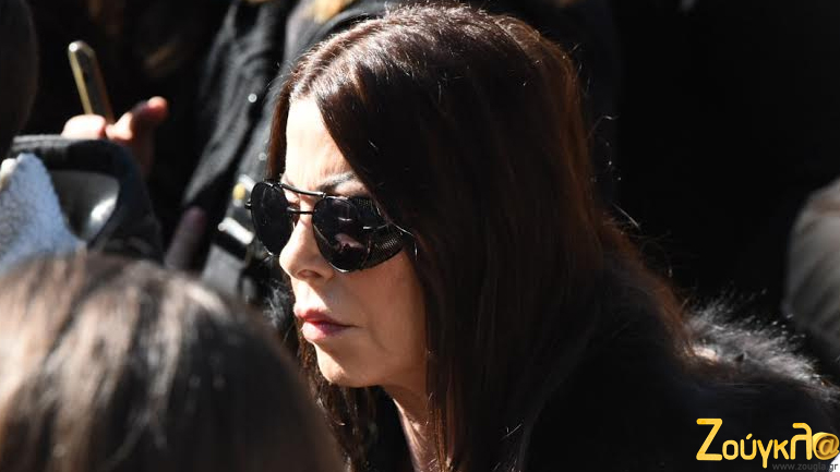 H Άντζελα Δημητρίου στο τελευταίο αντίο