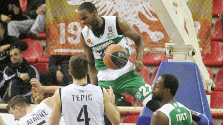 «Φύσηξε» «πράσινος» Βαρδάρης στην Πυλαία, 90-67 ο Παναθηναϊκός τον ΠΑΟΚ