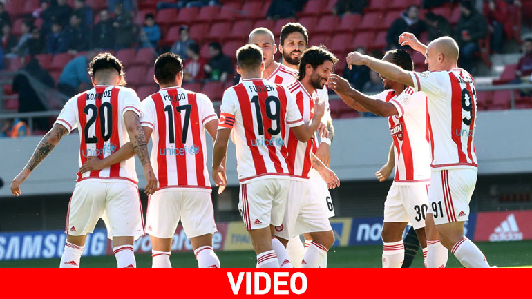 Έριξε… ντόρτια ο Ολυμπιακός, 4-0 τον Ατρόμητο