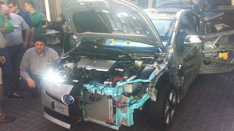 Ακτινογραφία του νέου Toyota Prius στην Βαλένθια...