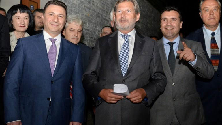 Ε.Ε. και ΗΠΑ «δεν επιτρέπουν» εκλογές στα Σκόπια την ημερομηνία που ήθελε ο Γκρούεφσκι