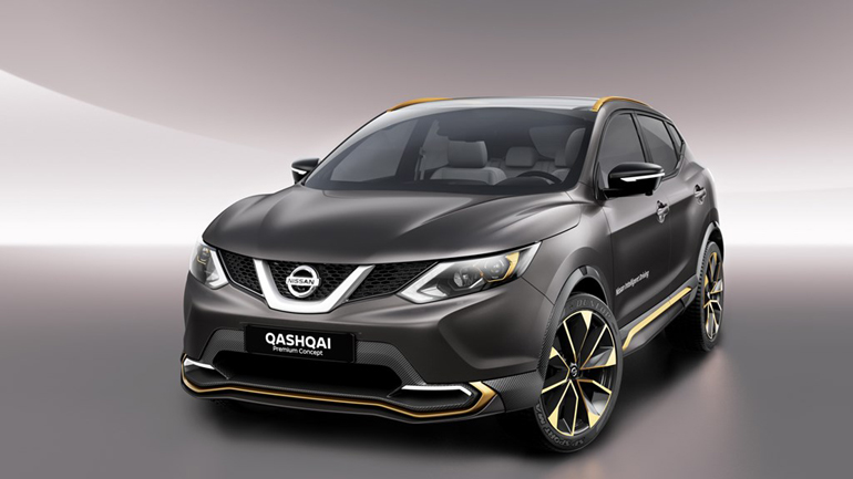 Το πρωτότυπο Nissan Qashqai που θα παρουσιαστή στην έκθεση της Γενεύης...