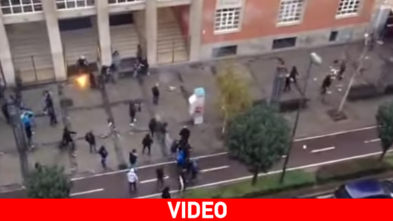 Επεισόδια έξω από το «Σαν Μαμές» Επεισόδια έξω από το «Σαν Μαμές»