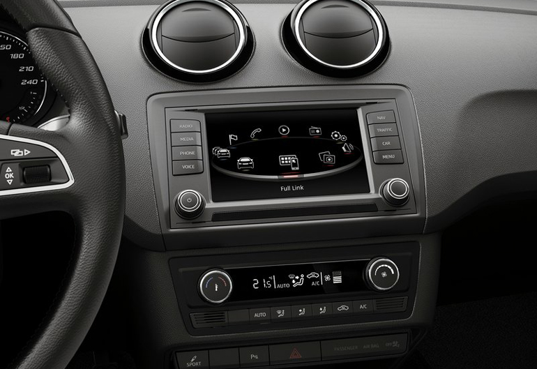 H κεντρική κονσόλα...