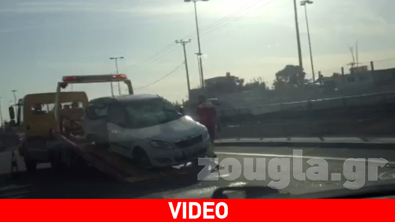 Τροχαίο ατύχημα στον Κηφισό στο ύψος της Αττικής Οδού