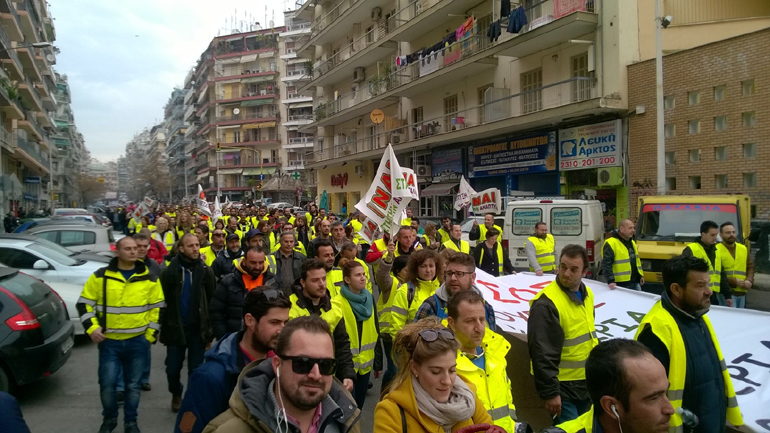 Οι μεταλλωρύχοι Κασσάνδρας κατά του δήμου Αριστοτέλη και της κυβέρνησης