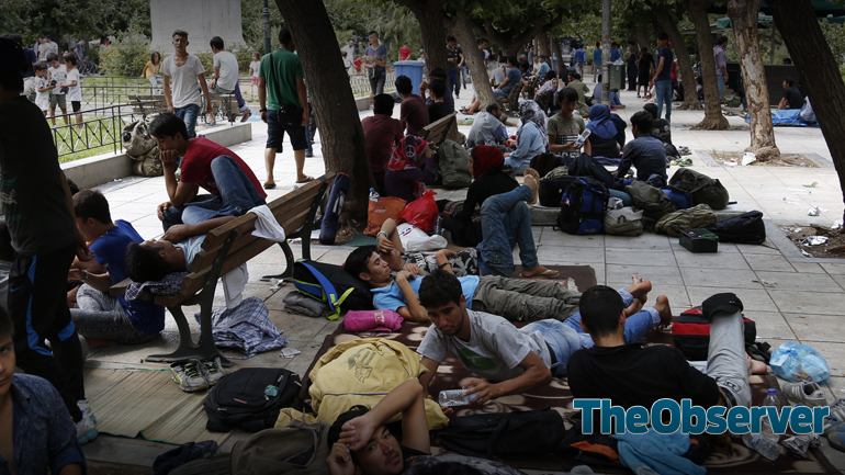 Αθλιότητες στην πλατεία Βικτωρίας