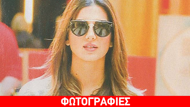 Σταματίνα Τσιμτσιλή: Η σέξι βόλτα και η μίνι φούστα!