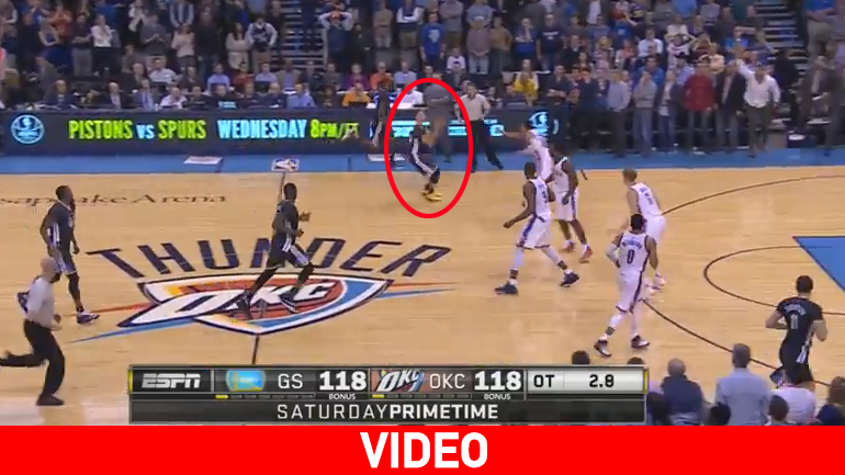 Απίστευτο buzzer beater από τον Στεφ Κάρι