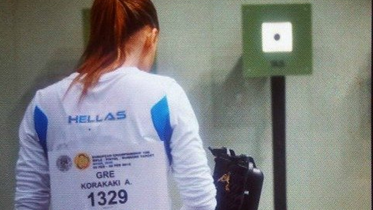 Σκοποβολή: Tην τέταρτη θέση στο Ευρωπαϊκό η Κορακάκη