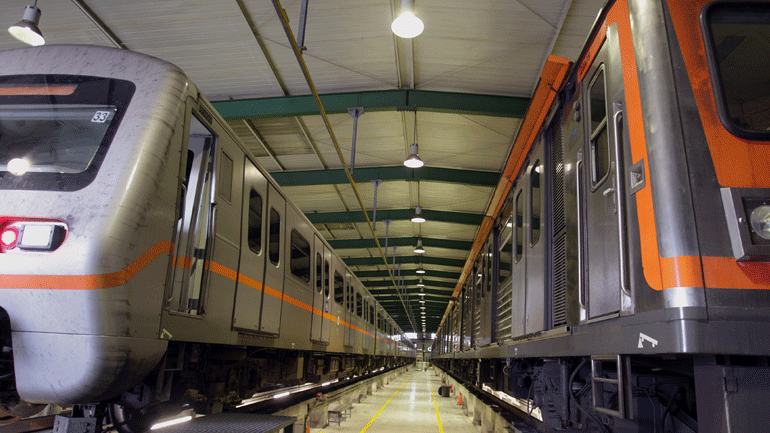 Στάση εργασίας σε μετρό – ηλεκτρικό – τραμ