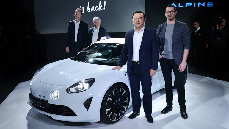 Εκτός Γενεύης η Alpine