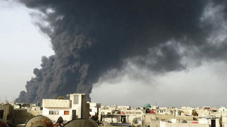 Το τουρκικό πυροβολικό πλήττει θέσεις του Χαλιφάτου στη Συρία