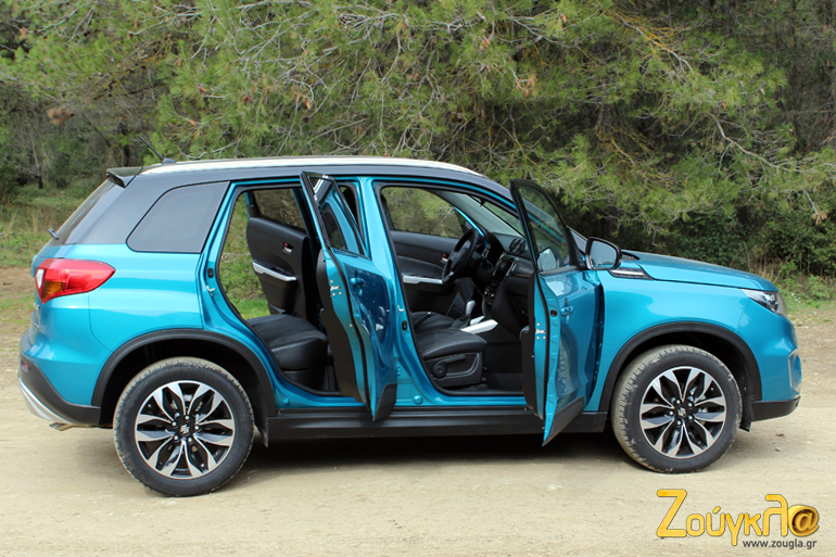 Το Vitara είναι διαθέσιμο μόνο σε πεντάθυρη έκδοση...