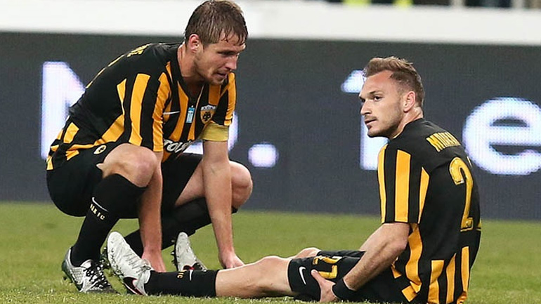 Χωρίς Μπακάκη η προπόνηση της ΑΕΚ