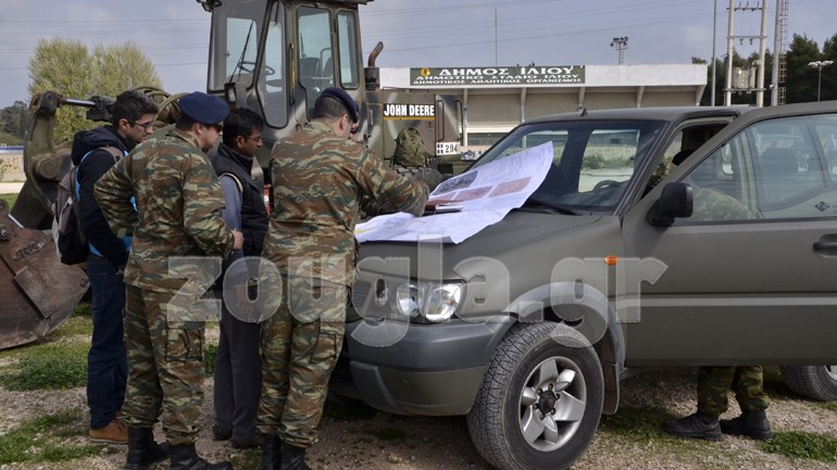 Σταμάτησαν οι εργασίες για το κέντρο προσφύγων στο Πάρκο Τρίτση
