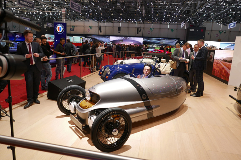 Το τρίκυκλο Morgan σε ηλεκτρική εκδοχή...