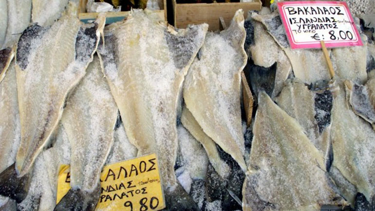 Δέσμευση μπακαλιάρου σε ψυκτική αποθήκη του Πειραιά
