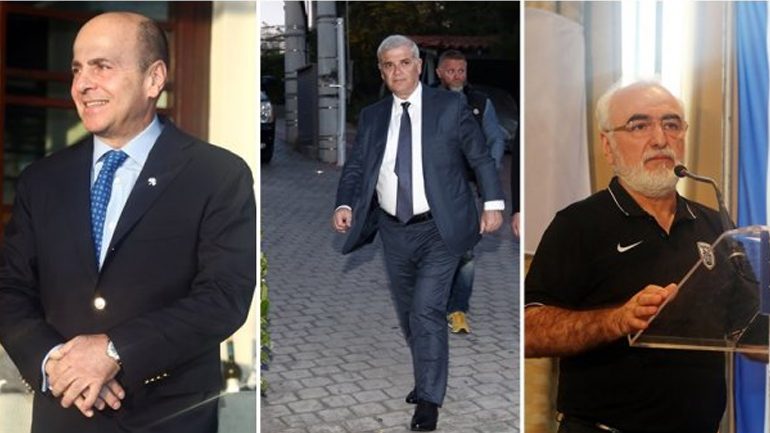 Ολοκληρώθηκε η σύσκεψη των ηγετών Παναθηναϊκού, ΑΕΚ και ΠΑΟΚ