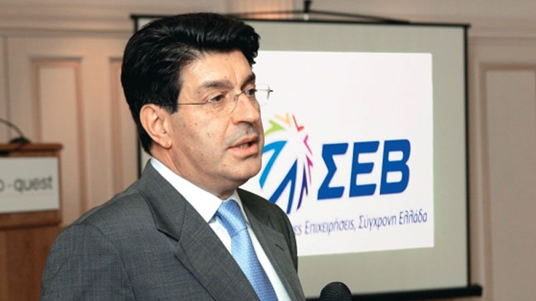 Ο πρόεδρος του ΣΕΒ ζητά μετασχηματισμό από τον Τσίπρα