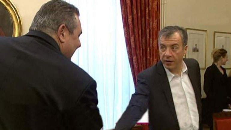 Καμμένος – Θεοδωράκης: Ο σύντομος διάλογος περί δίαιτας…