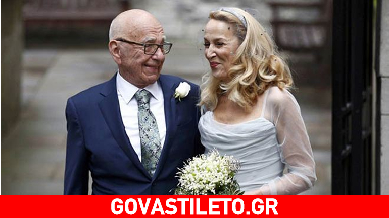 Rupert Murdoch & Jerry Hall: Μόλις παντρεύτηκαν! Δείτε φωτό απ’ τον γάμο τους