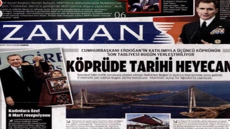 Η εφημερίδα Zaman έγινε… φιλοκυβερνητική, με… εκδότη τον Ερντογάν