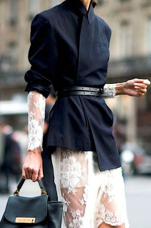 Ζώνη πάνω από το jacket σου