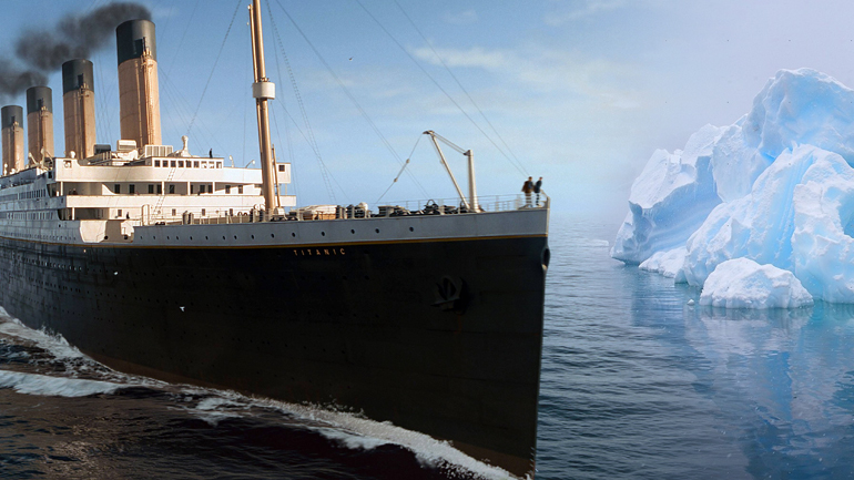 Σε παγόβουνο 100.000 ετών προσέκρουσε ο Τιτανικός