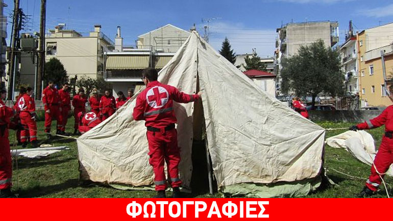 Ιωάννινα: Άσκηση του Ε.Σ. για την υποδοχή προσφύγων