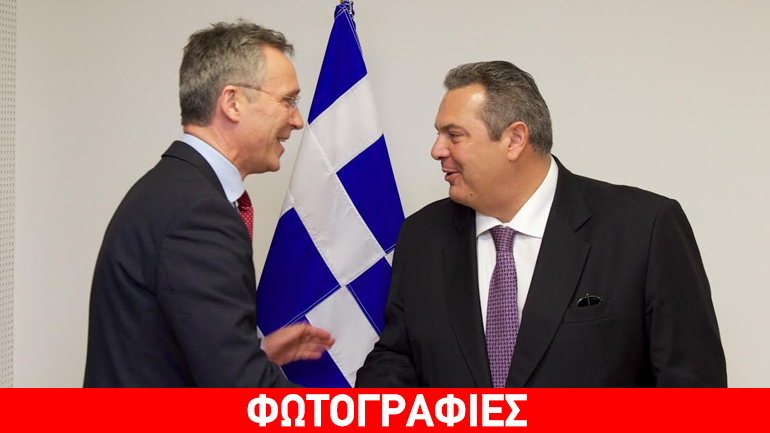 Συνάντηση Καμμένου με τον Γ.Γ. του ΝΑΤΟ: Αποδεκτές οι ελληνικές θέσεις