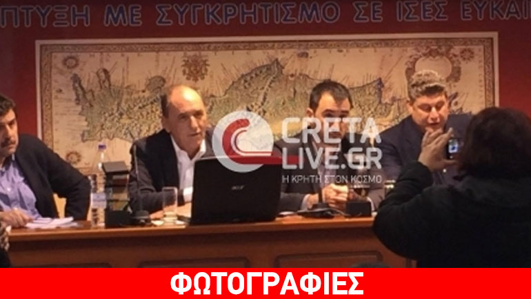 Ρέθυμνο: Αγρότες περίμεναν τον Σταθάκη με άγριες διαθέσεις