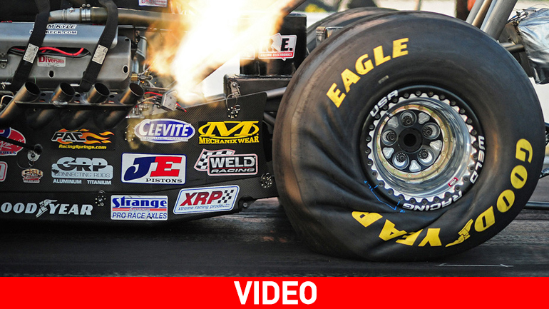 Πώς κατασκευάζεται ένα ελαστικό για αγώνες Dragster…