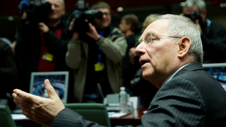 Την αντίθεσή του για την ελάφρυνση του ελληνικού χρέους επανέλαβε ο Σόιμπλε Την αντίθεσή του για την ελάφρυνση του ελληνικού χρέους επανέλαβε ο Σόιμπλε