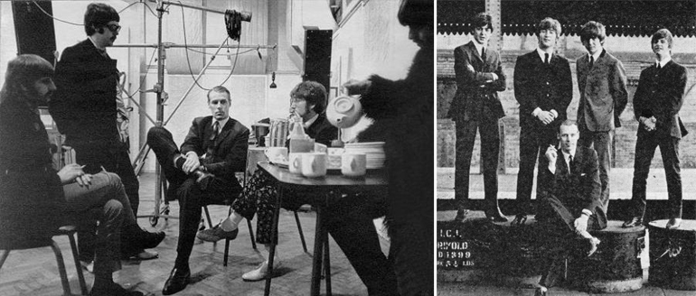 O George Martin με τα θρυλικά «Σκαθάρια» 