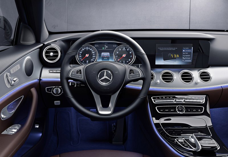 Τοι εσωτερικό της E Class...