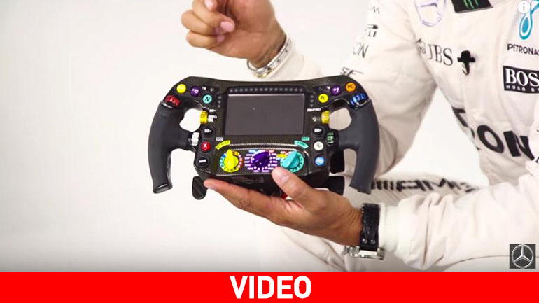 O Hamilton αναλύει το τιμόνι της W07