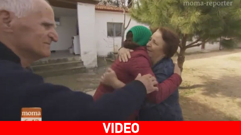 Ειδομένη: Ζευγάρι ηλικιωμένων φιλοξενεί πρόσφυγες