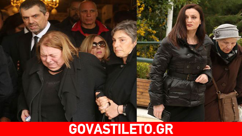 Βαρύ το κλίμα στην κηδεία του Κώστα Κουτσομύτη Βαρύ το κλίμα στην κηδεία του Κώστα Κουτσομύτη