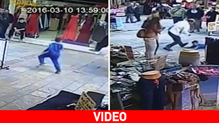 Βίντεο-σοκ: Τούρκος χτυπά με μανία μικρό πρόσφυγα αλλά… βρίσκει τον μάστορά του