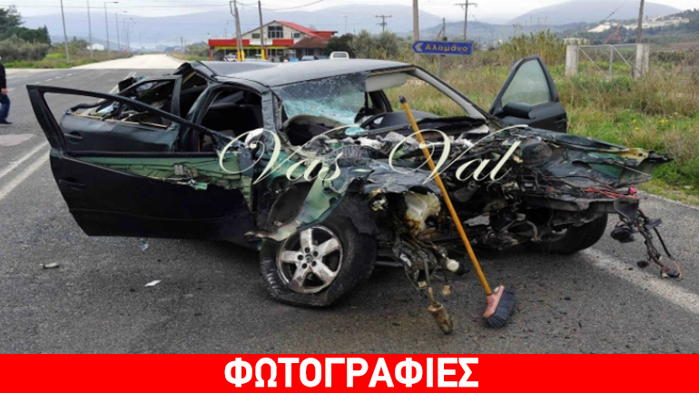 Κορινθία: Αυτοκίνητο «καρφώθηκε» σε φορτηγό – Ένας νεκρός