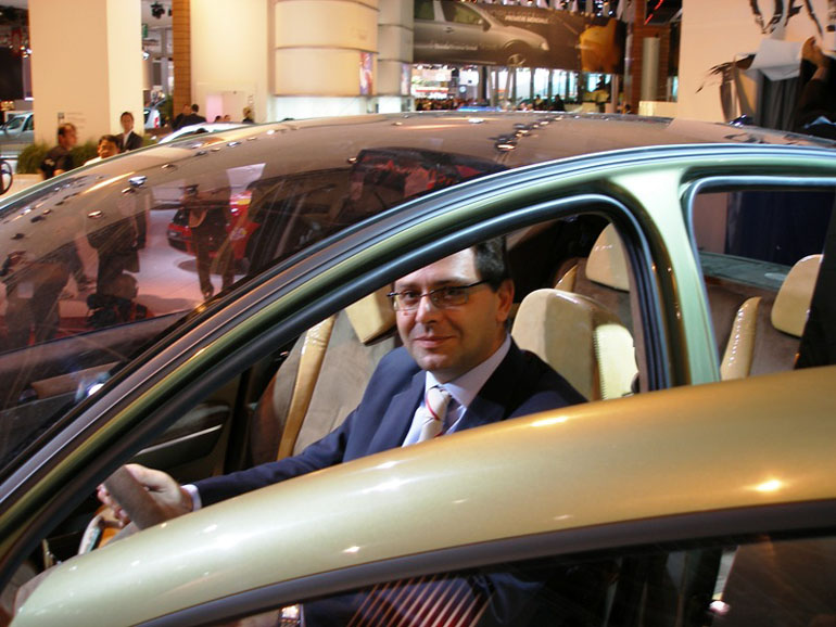 Ο Γιώργος Ρουγγέρης...