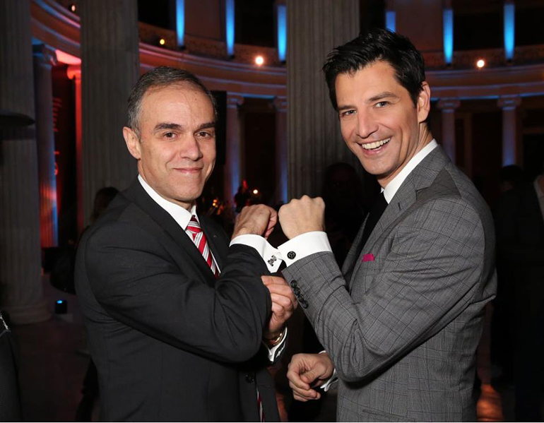 Γιάννης Καλλίγερος και Σάκης Ρουβάς...