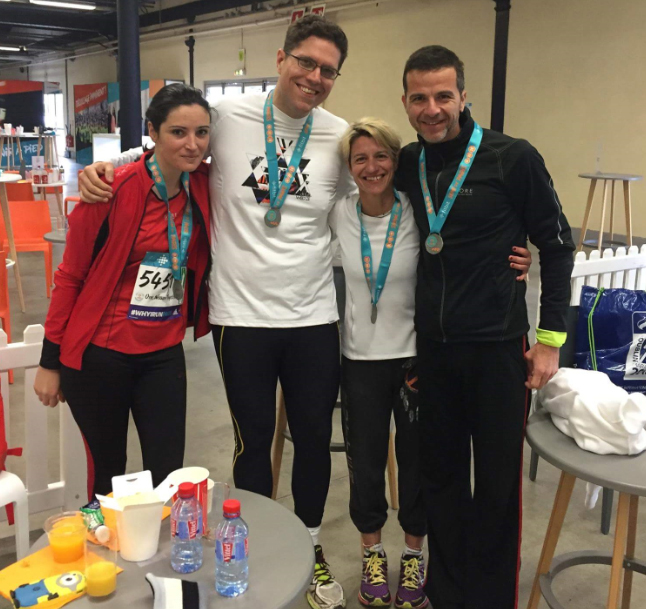 Η χαρά της ολοκλήρωσης του Ημιμαραθωνίου...