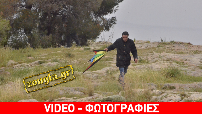 Βροχερό το σκηνικό του καιρού στον Λόφο του Φιλοπάππου