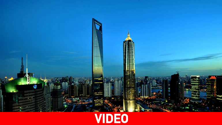 Timelapse από τον εντυπωσιακό Πύργο της Σανγκάης