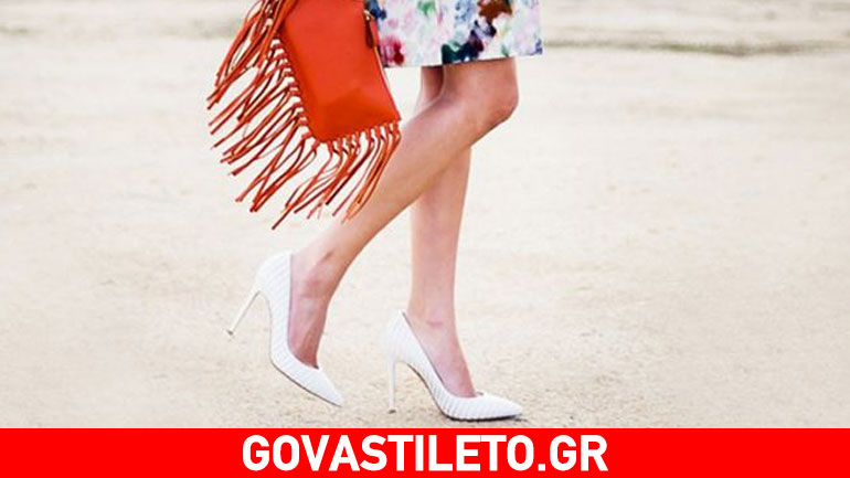 Τα λευκά ψηλοτάκουνα είναι το μεγαλύτερο trend της νέας σεζόν!